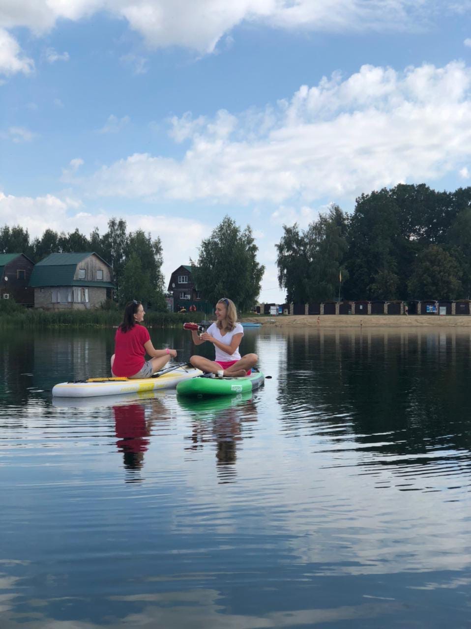 Зона отдыха Голубая Вода в Донском Тульской области